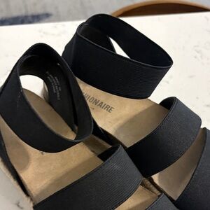 Stylish Black Espadrilles by Millionaire
